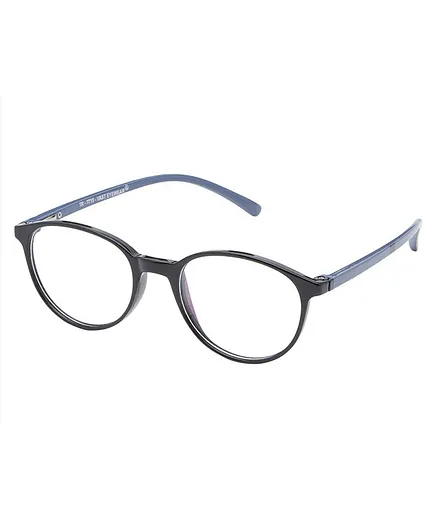 VAST Antiglare Zero Power & Bluecut TR90 Eye Protection Glasses - Black