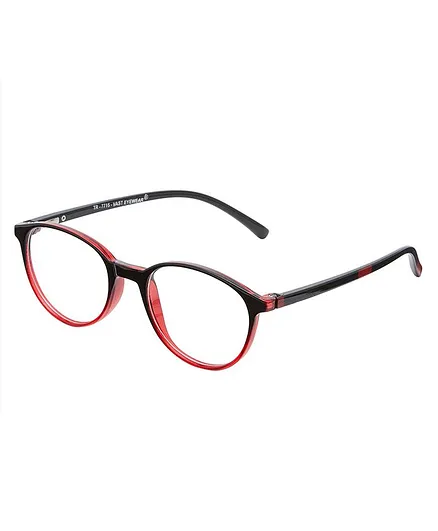 VAST Antiglare Zero Power & Bluecut Spectacle Frames - Black and Red