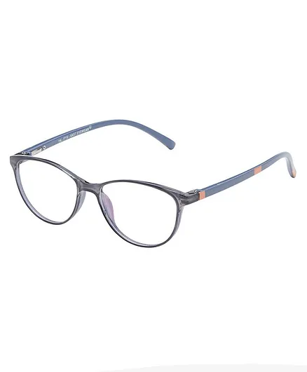 VAST Antiglare Zero Power & Bluecut Spectacle Frames - Grey and Orange