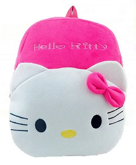Krently Hello Kitty Design Soft Toy Bag Pink - 14 Inches