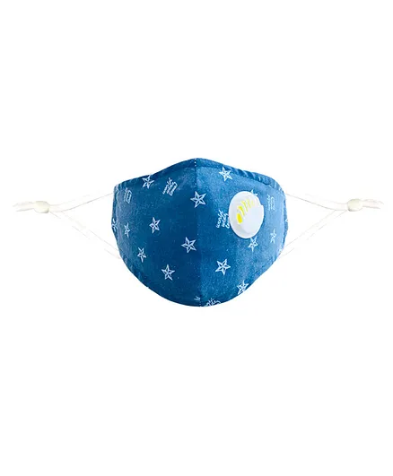 The Little Lookers Anti Pollution Dust Face Mask Pack of 2 - Multicolour