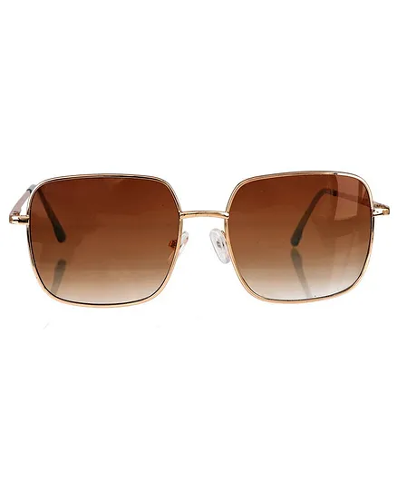 Glucksman Classic Metal Party Sunglasses - Brown