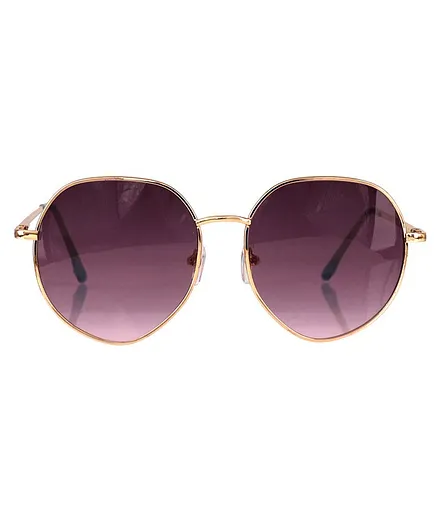 Glucksman Classic Heart Shape Unisex Sunglasses - Grey