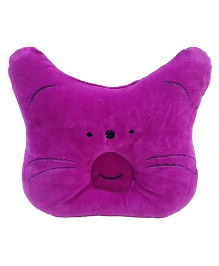 Brandonn Baby Pillow Neck Protector Cartoon Design - Purple