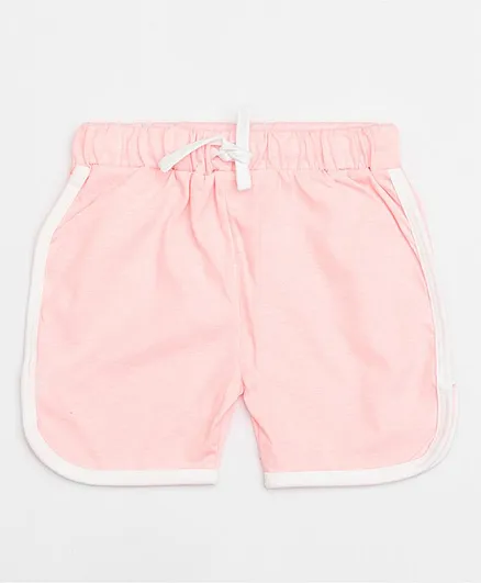 SWANKY ME Solid Color Shorts - Pink