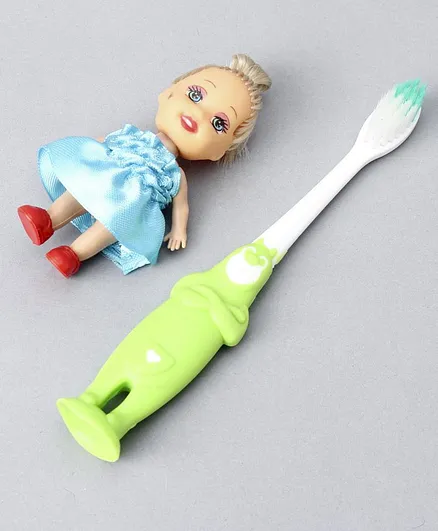 Baby Toothbrush with Doll - Multicolour