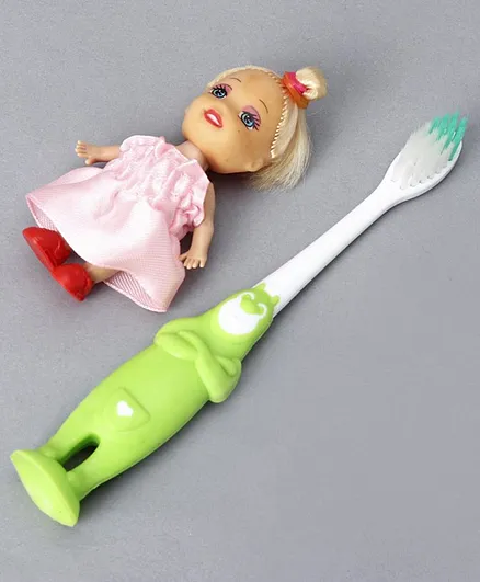 Baby Toothbrush with Doll - Multicolour