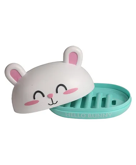 Baby Moo Bunny Soap Box - Turquoise
