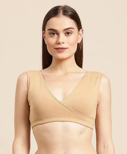 Bella Mama Sleeping Nursing Bra - Beige