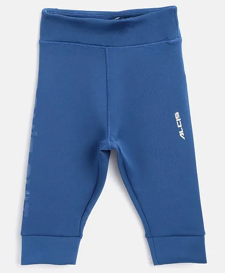 Alcis Solid Dyed Tights - Denim Blue