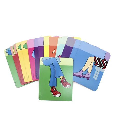 Good Mood Games Legs Crossed Card Game Pack of 44- Multicolour