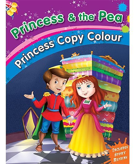 Princes & The Pea Copy Color Book - English