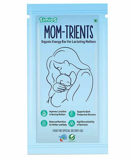 Timios Mom Trient Energy Bars for Lactating Mothers - 40 gm