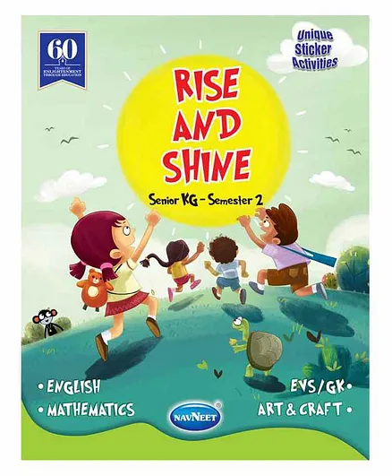 Navneet Rise and Shine Senior KG Semester 2 Book - English