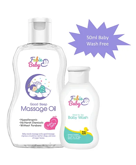 Fabie Baby Good Sleep Massage Oil - 50 ml