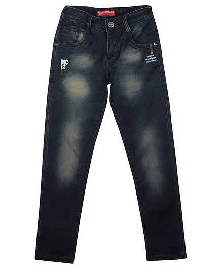 Monte Carlo Solid Washed Jeans - Dark Blue