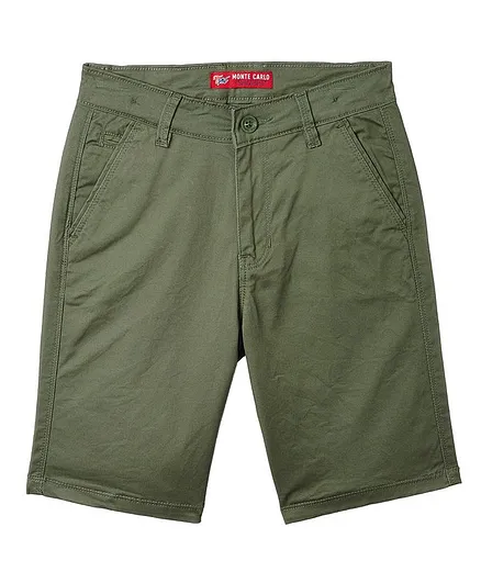Monte Carlo Solid Shorts - Green