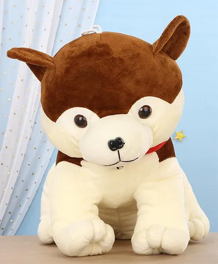 Toytales Dog Shaped Soft Toy Brown - Height 45 cm