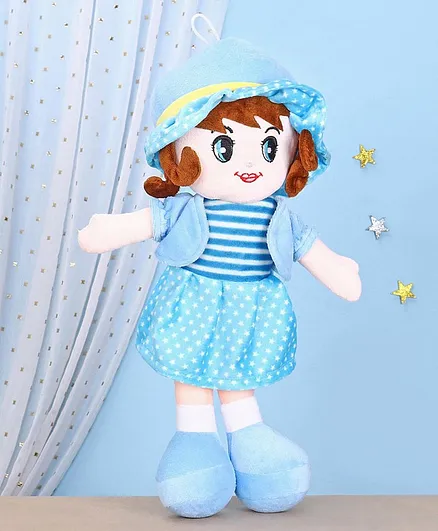 Toytales Winky Candy Doll Blue - Height 100 cm