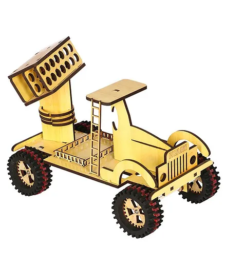 Techny Birds Rocket Launcher Pen Stand - Yellow