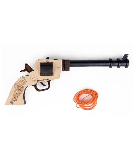 Techny Birds Revolver Toy Gun - Multciolor