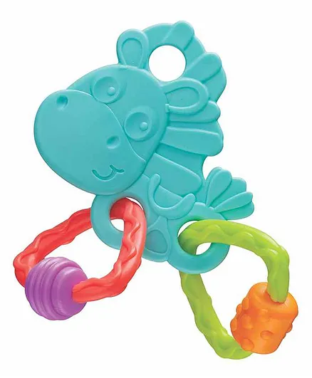 Playgro Activity Teether & Rattle - Blue
