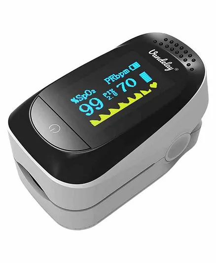Vandelay Pulse Oximeter Digital Fingertip VPO6 - Black