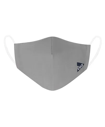 VEA Adults Cotton 5 Layered Filtration Face Mask - Silver