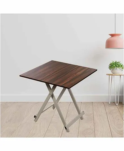 Faburaa Mezzo 30x30 Inch Centre Fold Table - Light Brown