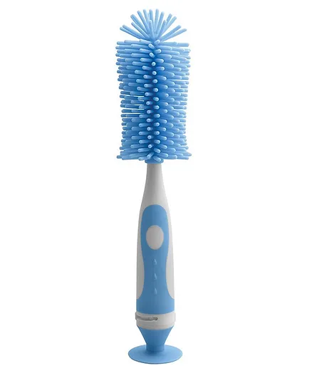 Fisher Price Silicone Bottle Brush Set - Blue