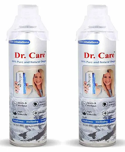 MCP Portable Oxygen Canister Pack of 2 - 12 Litre Each