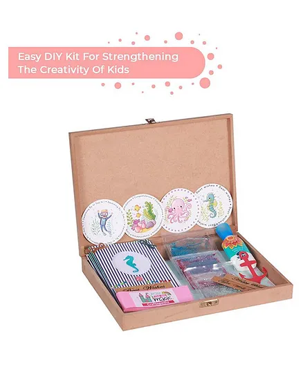 Craftopedia That Wow Nautical Shaker Greetings DIY Kit - Multicolour