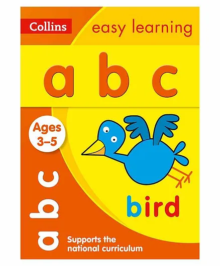Harper Collins Easy Learning ABC Activity Book - English