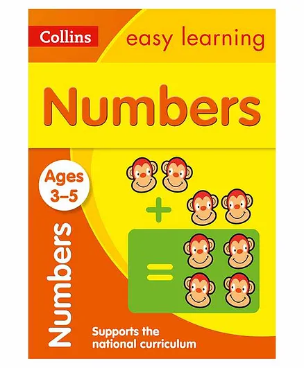 Harper Collins Easy Learning Numbers Activity Book - English