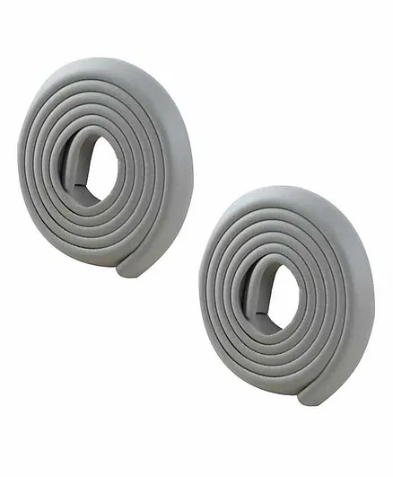 Syga Cushioned Safety Strip Furniture Edge Guard Tape Set of 2 - Grey