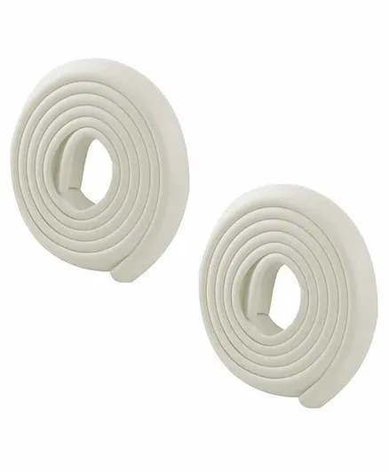 Syga Cushioned Safety Strip Furniture Edge Guard Tape Set of 2 - White