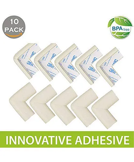 Baybee Corner Edge Protector Pack Of 10 - White