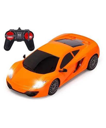 Dhawani Rechargeable Remote Control High Speed Car - Orange