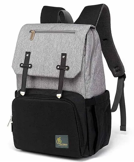 R for Rabbit Caramello Smart Diaper Bag - Grey