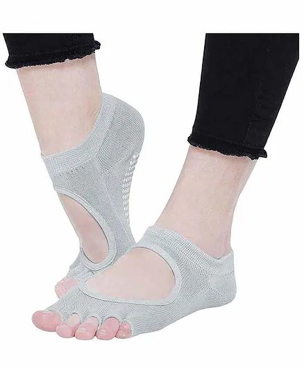 Strauss Yoga Socks - Grey