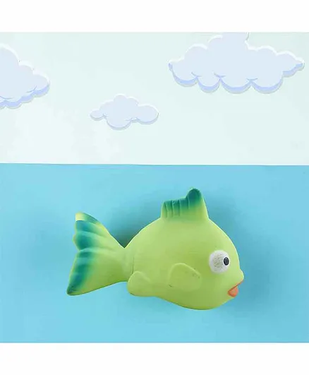 Baby Moo Fish Shaped Bath Toy - Green