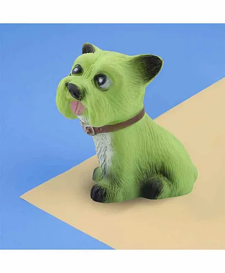 Baby Moo Dog Shaped Bath Toy - Green