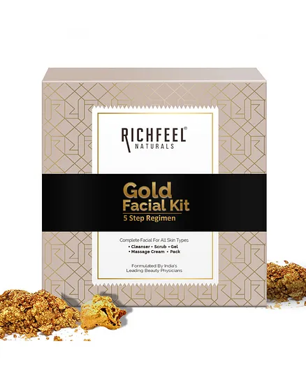 Richfeel Naturals Gold Facial Kit - 30 gm
