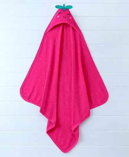 Babyhug Hooded Towel - Pink
