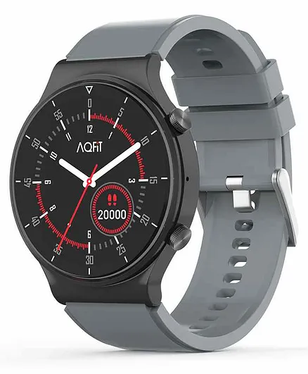 AQFIT W9 Bluetooth Fitness Tracker Smart Watch - Grey