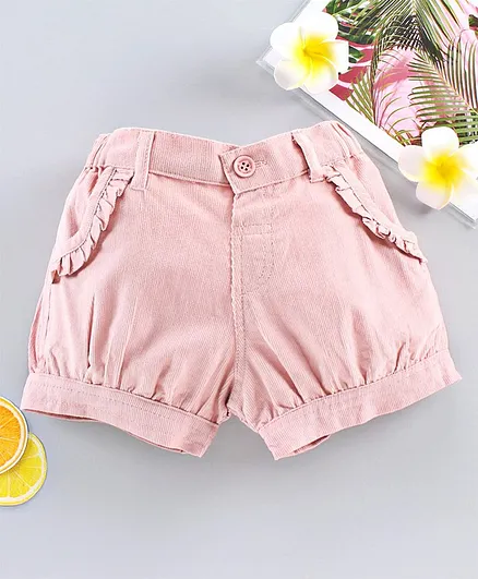 ToffyHouse Mid Thigh Length Shorts - Pink