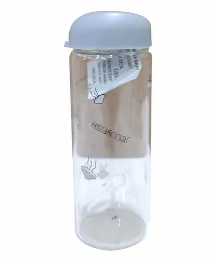 Whizrobo Ocean World Glass Water Bottle Blue - 300 ml