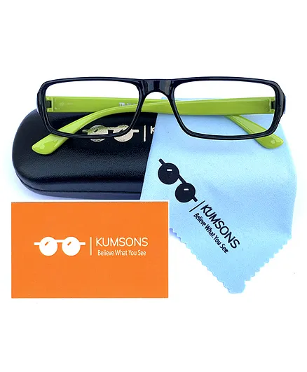 Kumsons Unbreakable Blue Light Blocking Anti Glare Glasses - Green