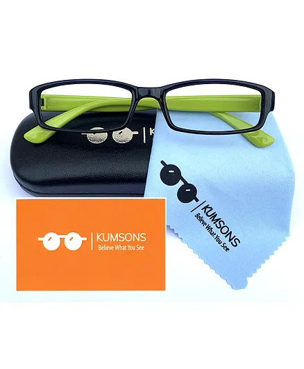 Kumsons Unbreakable Blue Light Blocking Anti Glare Glasses - Green