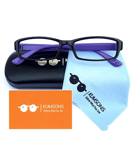 Kumsons Unbreakable Blue Light Blocking Anti Glare Glasses - Blue